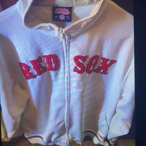Boston Red Sox warm up joggers jacket .